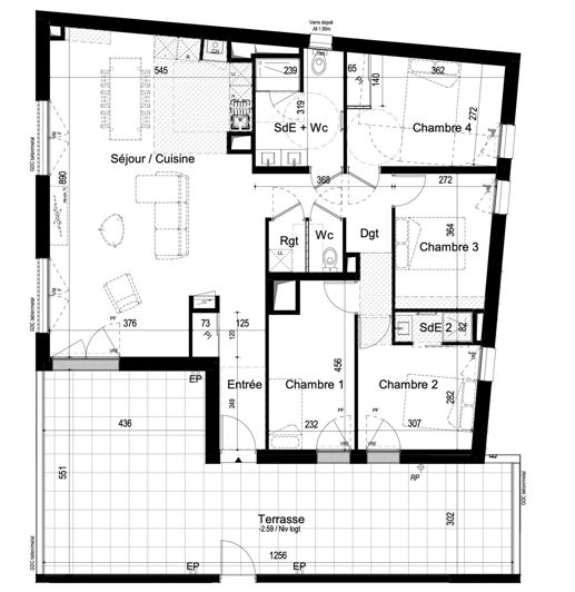 Image No.7-3 Bed Apartment for sale