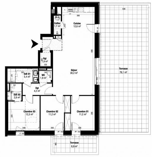 Image No.3-3 Bed Apartment for sale