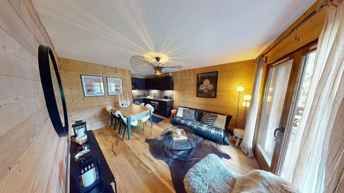 Image No.3-Appartement de 2 chambres à vendre à Megève