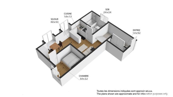 Image No.17-1 Bed Apartment for sale