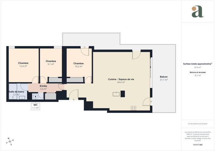 Image No.21-3 Bed Apartment for sale