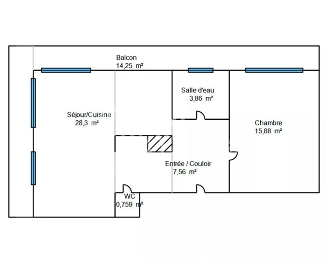 Image No.7-1 Bed Apartment for sale