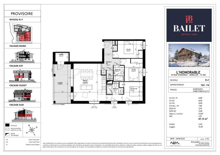 Image No.4-Appartement de 3 chambres à vendre à Morillon