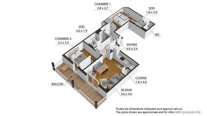 Image No.21-2 Bed Apartment for sale