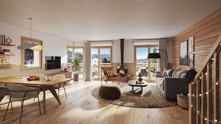 Image No.3-Appartement de 2 chambres à vendre à Arâches-la-Frasse