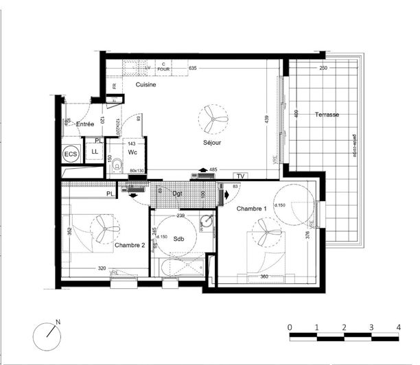 Image No.5-Appartement de 2 chambres à vendre à Le Grau-du-Roi