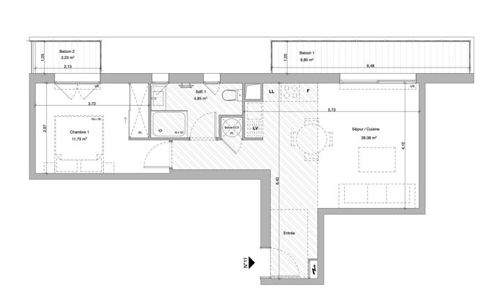 Image No.2-1 Bed Apartment for sale
