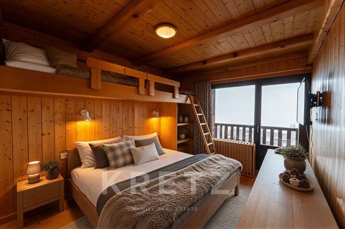 Image No.2-Appartement de 2 chambres à vendre à Courchevel