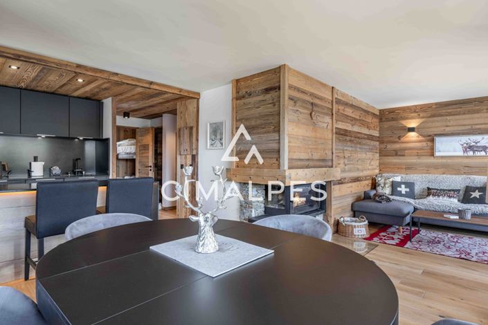 Image No.3-Appartement de 3 chambres à vendre à Megève