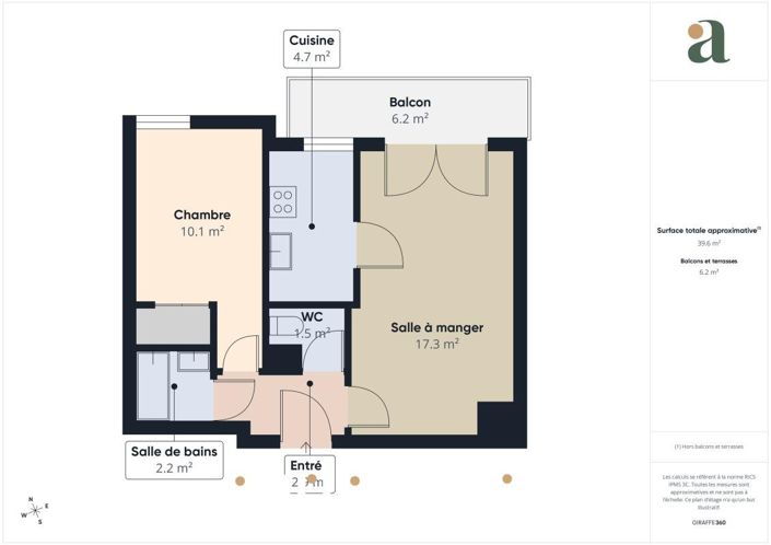 Image No.3-Appartement de 1 chambre à vendre à Villeneuve-la-Garenne