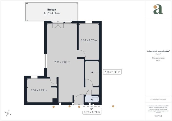 Image No.9-2 Bed Apartment for sale