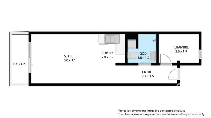 Image No.17-1 Bed Apartment for sale