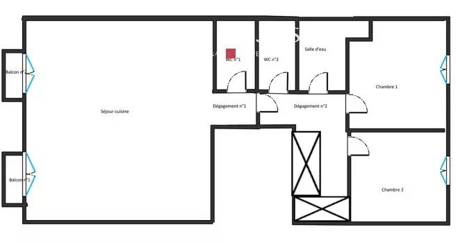Image No.14-2 Bed Apartment for sale