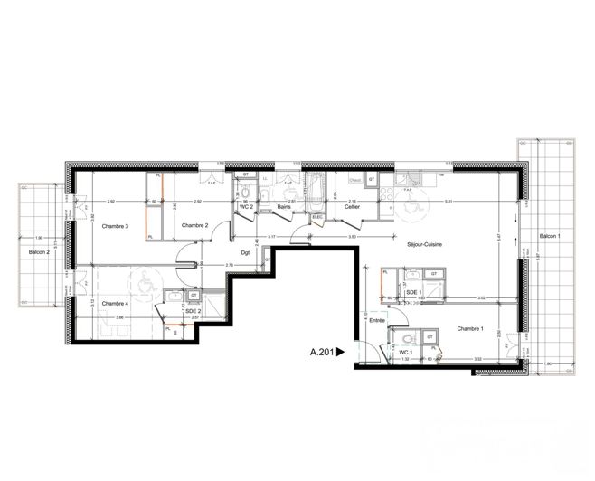 Image No.8-4 Bed Apartment for sale