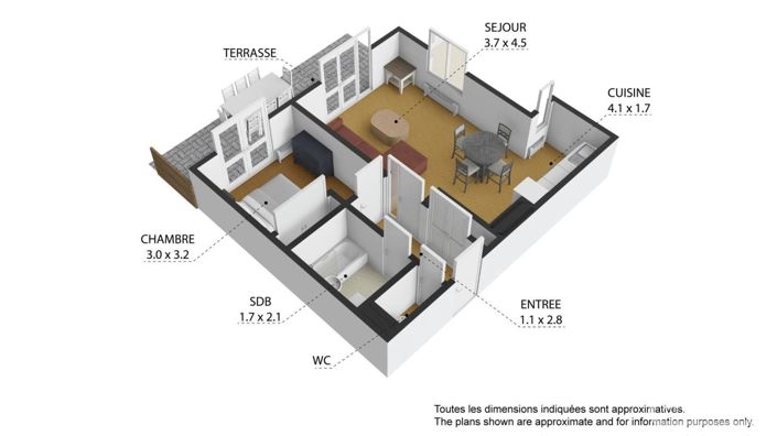 Image No.16-Appartement de 1 chambre à vendre à Samoëns