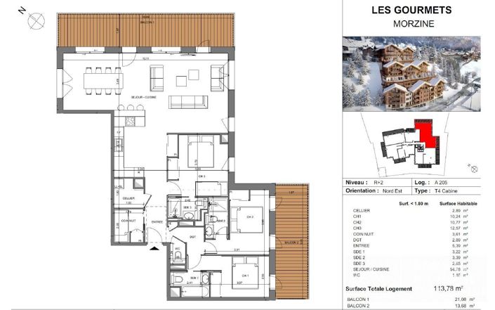 Image No.8-Appartement de 3 chambres à vendre à Haute-Savoie