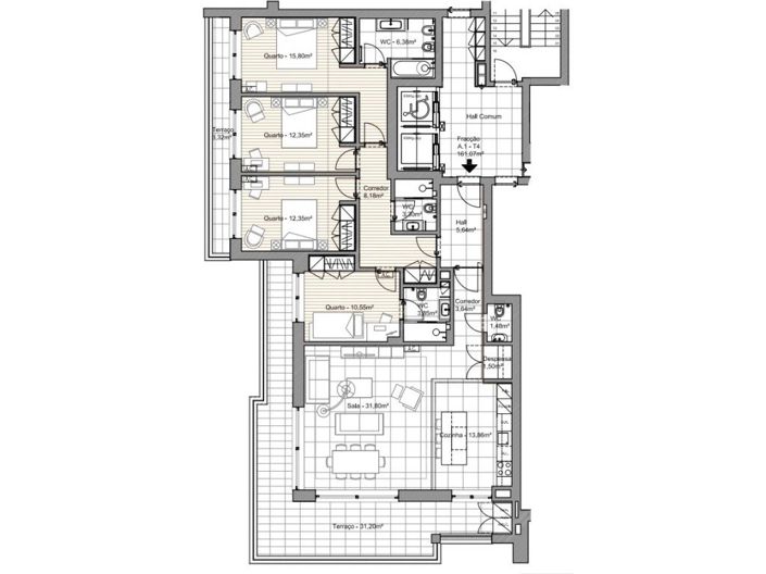 Image No.37-4 Bed Apartment for sale