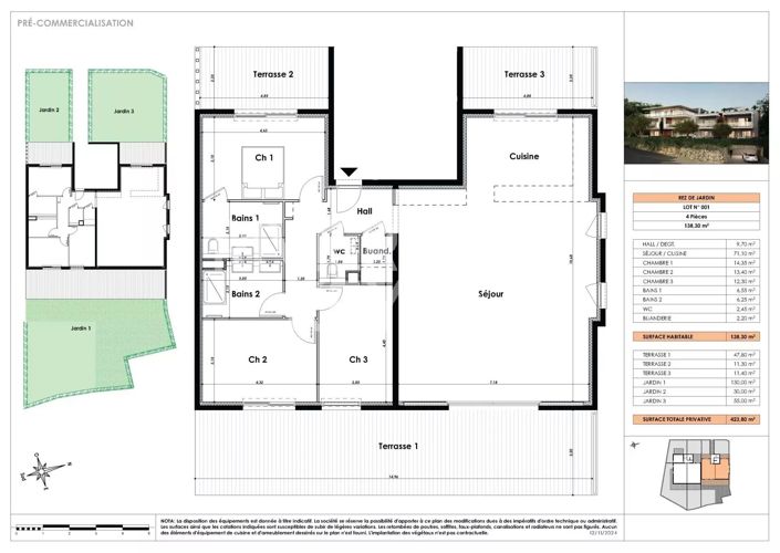 Image No.3-3 Bed Apartment for sale