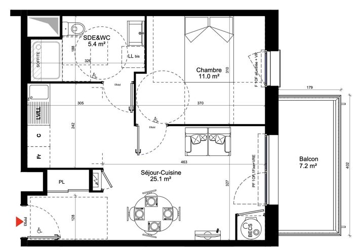 Image No.3-2 Bed Apartment for sale