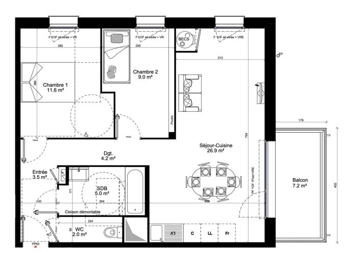 Image No.5-2 Bed Apartment for sale