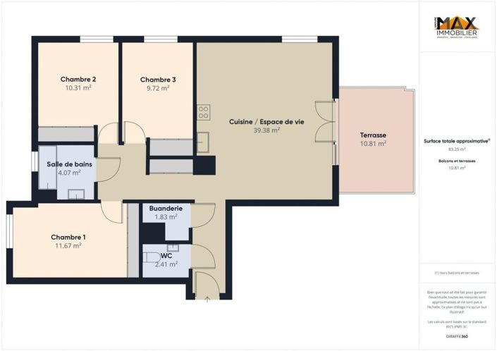 Image No.17-3 Bed Apartment for sale