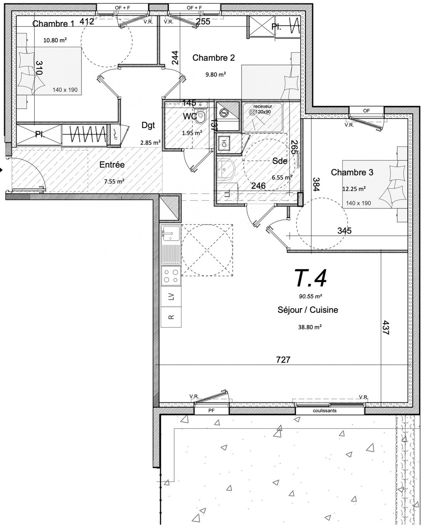 Image No.8-3 Bed Apartment for sale