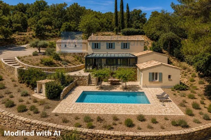 Image No.3-Maison de 4 chambres à vendre à Grimaud