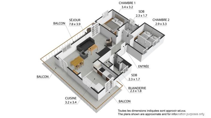 Image No.22-2 Bed Apartment for sale