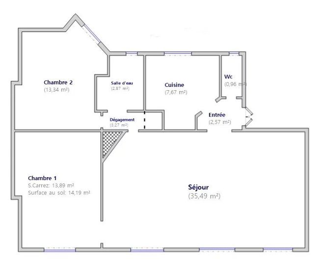 Image No.12-Appartement de 2 chambres à vendre à Neuilly-sur-Seine