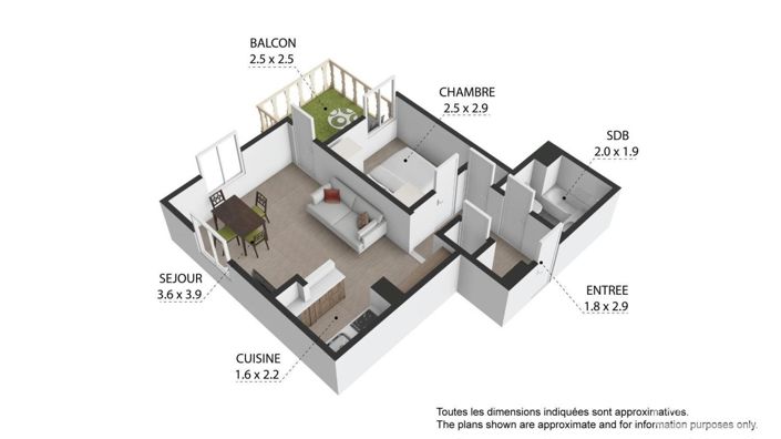Image No.23-Appartement de 1 chambre à vendre à Samoëns