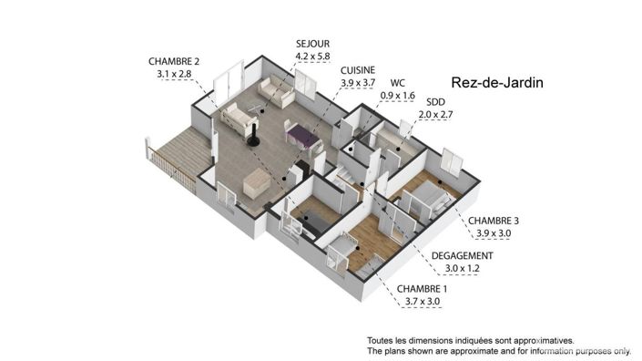 Image No.27-3 Bed Property for sale