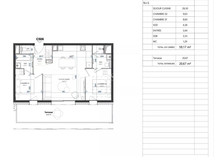 Image No.17-2 Bed Apartment for sale