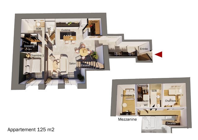 Image No.19-3 Bed Apartment for sale