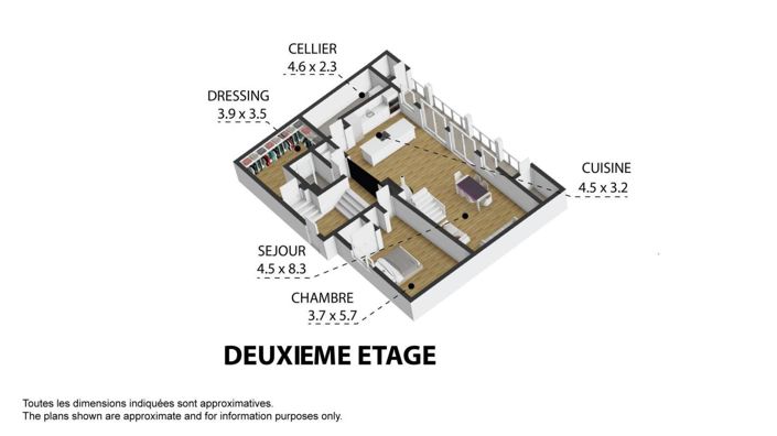 Image No.19-Appartement de 3 chambres à vendre à Passy