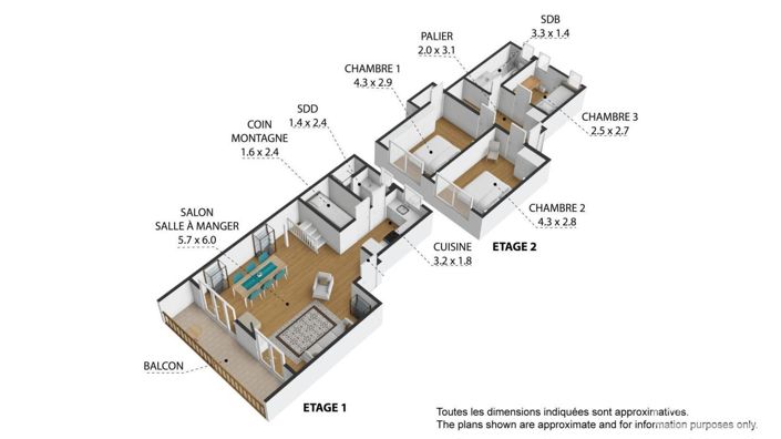 Image No.21-Appartement de 4 chambres à vendre à Haute-Savoie
