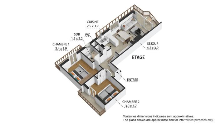 Image No.20-3 Bed Apartment for sale