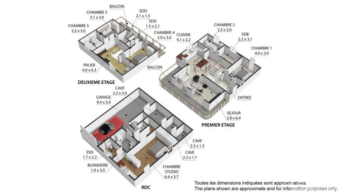 Image No.39-Propriété de 6 chambres à vendre à Bonnevaux
