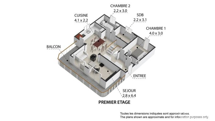 Image No.41-Propriété de 6 chambres à vendre à Bonnevaux