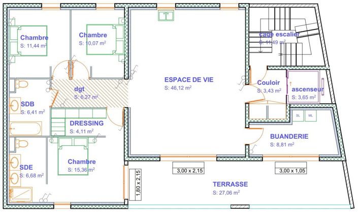 Image No.14-Appartement de 3 chambres à vendre à Sète