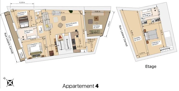 Image No.7-3 Bed Apartment for sale