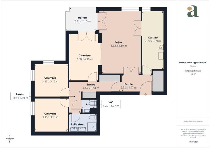 Image No.21-3 Bed Apartment for sale