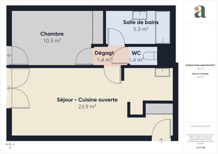 Image No.14-1 Bed Apartment for sale