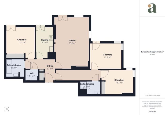 Image No.12-3 Bed Apartment for sale