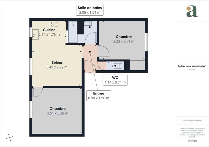 Image No.11-Appartement de 2 chambres à vendre à Colombes