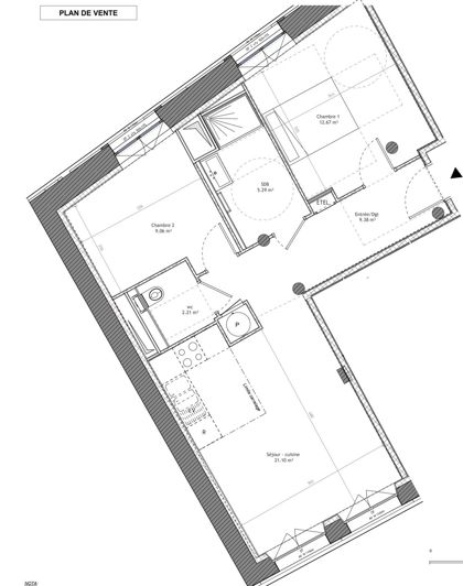Image No.8-Appartement de 2 chambres à vendre à Saint-Malo