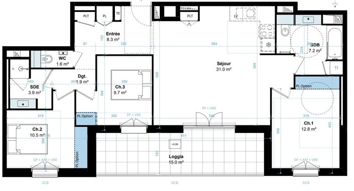 Image No.3-3 Bed Apartment for sale