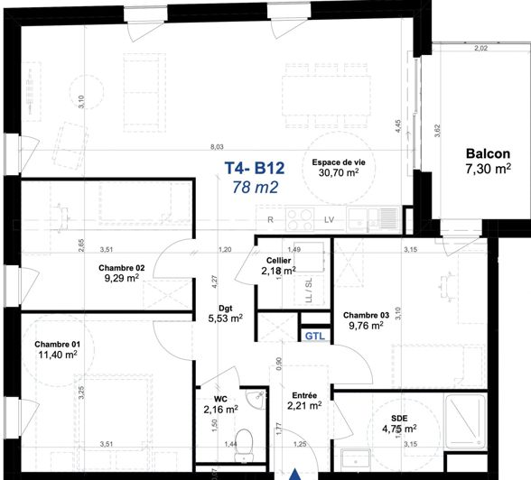 Image No.3-3 Bed Apartment for sale
