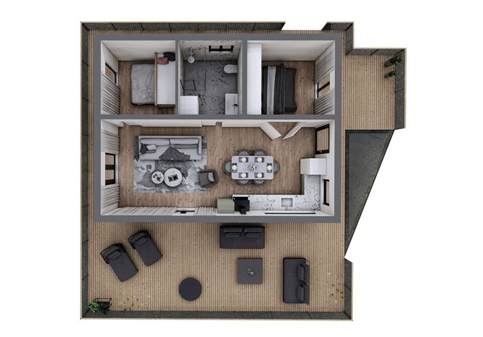 Image No.6-1 Bed House for sale