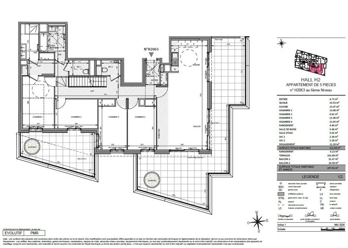 Image No.3-Appartement de 4 chambres à vendre à Roquebrune-Cap-Martin