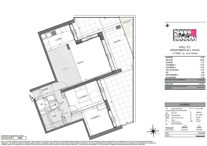 Image No.3-Appartement de 2 chambres à vendre à Roquebrune-Cap-Martin